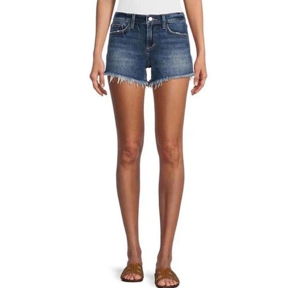 Joe's Jeans The Ozzie 5" Cutoff Denim Shorts Women's Size 29 Distressed‎ Raw Hem